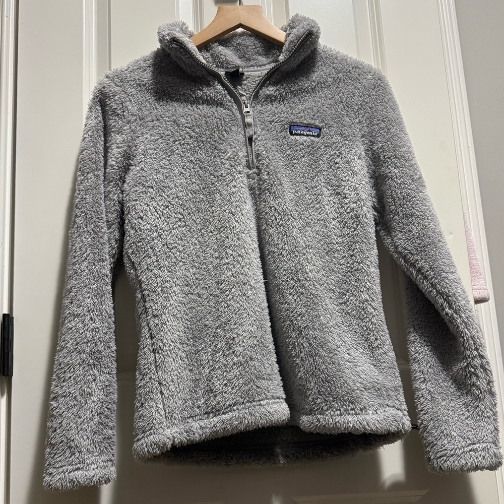 Patagonia Salt Grey Los Gatos 1/4-Zip Fleece - Picture 5 of 14